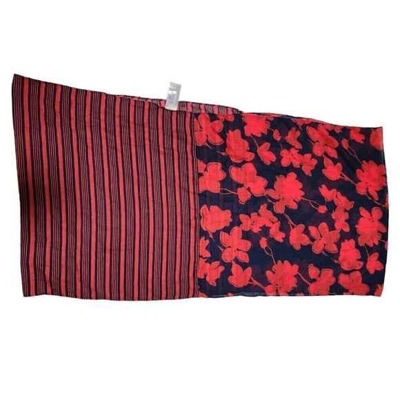 Gaps Women Fashion Ring Scarf Flower Snood Striped Scarves Ladies Infinity Scarf - Picture 1 of 7